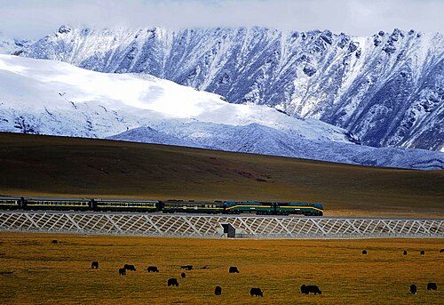 How Foreigners Visit Tibet: Tibet Travel Permit (TTP), Group Rules & Lhasa Train transport and landscape