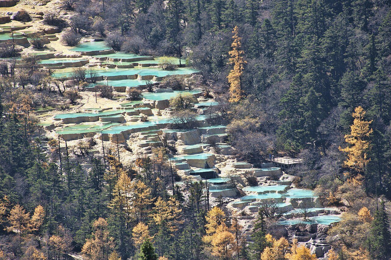 Visiting Jiuzhaigou by Bullet Train from Chengdu: Alpine Lakes & Waterfalls Guide scenery